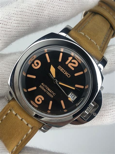 luminor panerai seiko mod|Seiko mod Panerai.